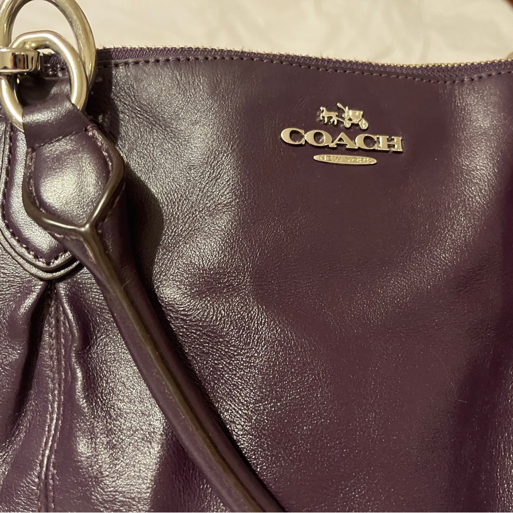 Aubergine Colette Purse - Picture 2 of 11
